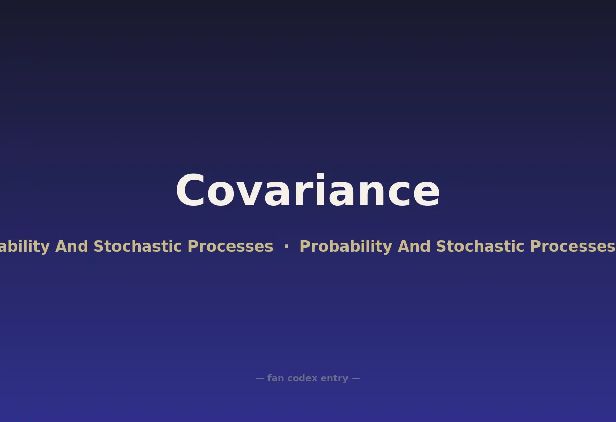Covariance