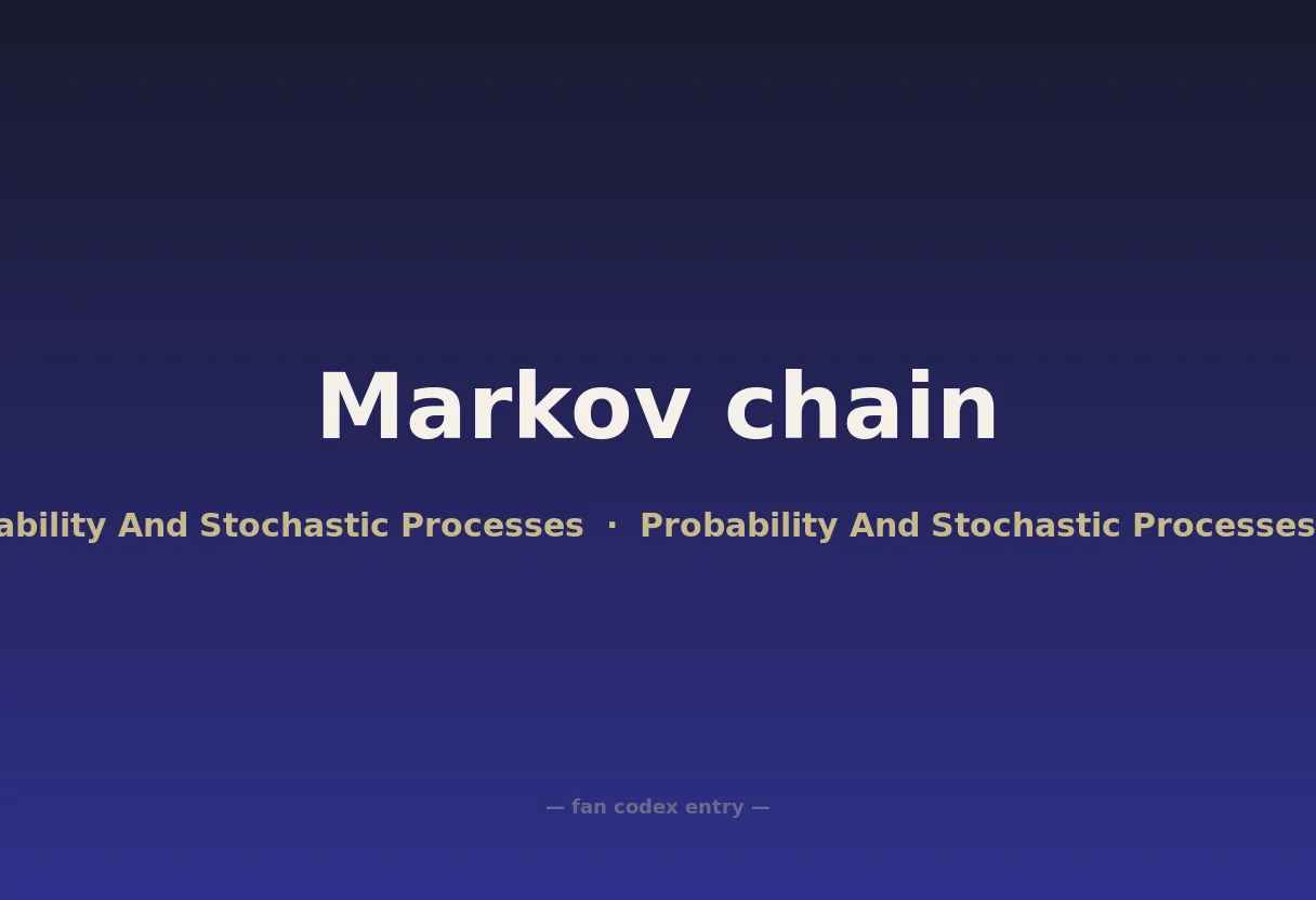 Markov chain